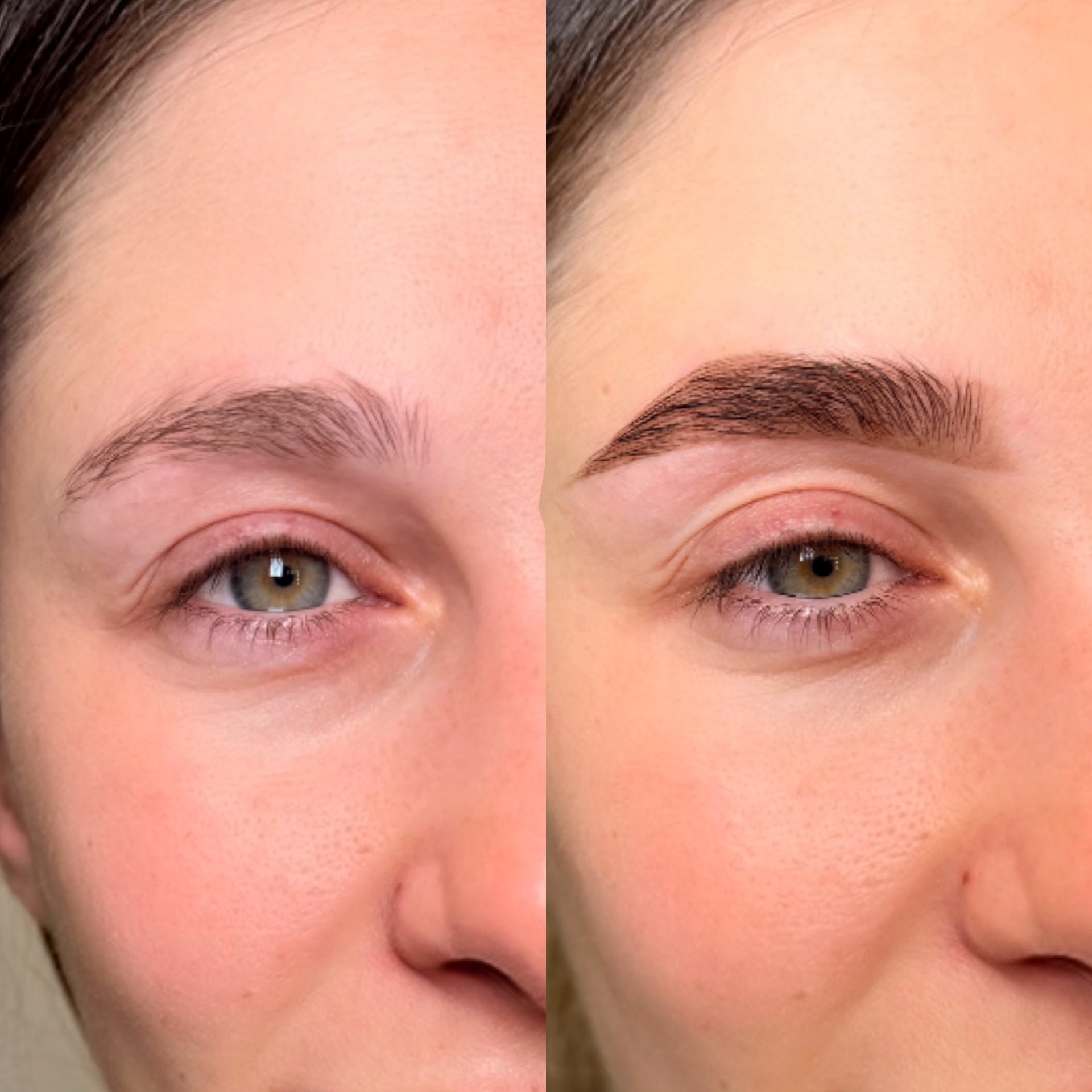 Transformare naturală — Sprâncene